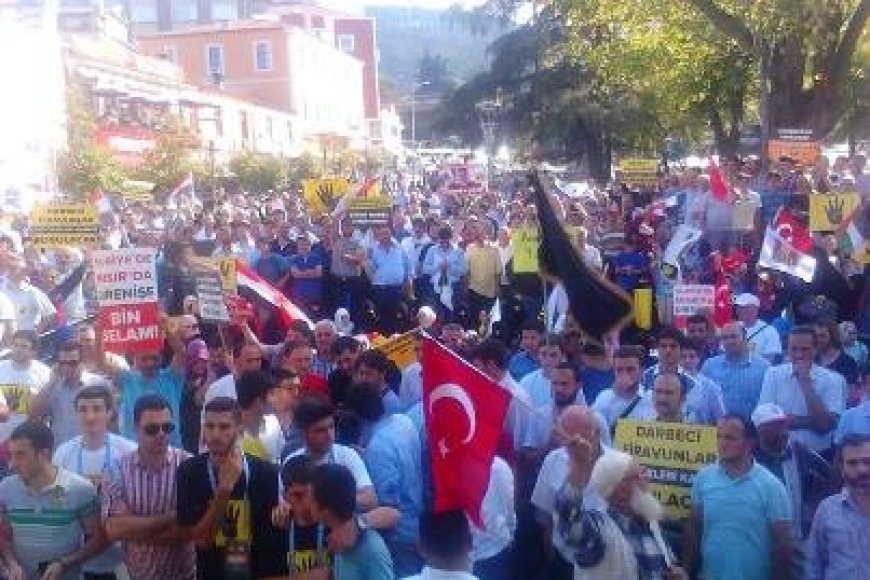 Mazlum Coğrafyalarla Dayanışma Mitingi