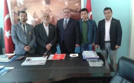 MAZLUMDER KAYSERİDEN MHP’YE ZİYARET