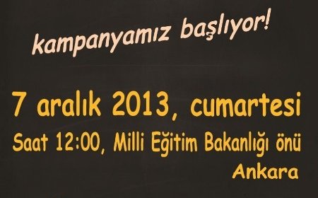 "TEVHİD-İ TEDRİSAT KANUNU KALDIRILSIN!" Kampanyası Başlıyor!