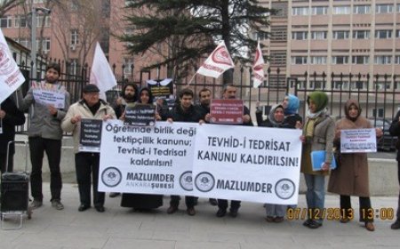 Tevhid-i Tedrisat Kanunu Kaldırılsın Kampanyamız Başladı!