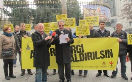 MAZLUMDER VE İHD “ASKERİ YARGI KALDIRILSIN” KAMPANYASINI BAŞLATTI