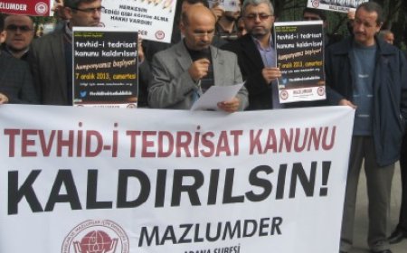 TEVHİD-İ TEDRİSAT KALDIRILSIN