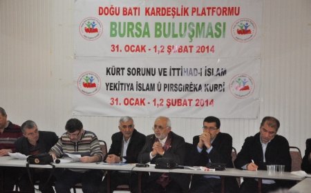Doğu Batı Kardeşlik Platformunun Bursa Buluşması