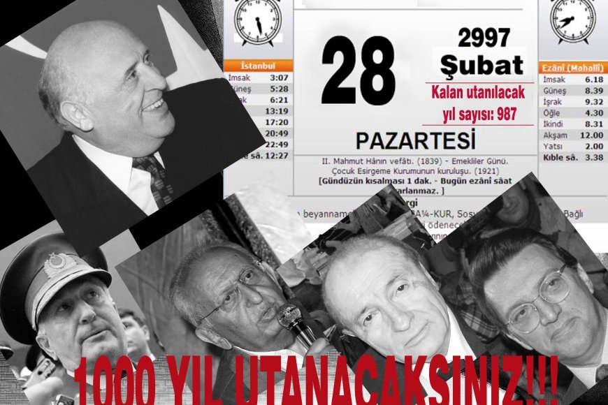 28 ŞUBATTA GÜNİZ SOKAKTAYIZ. UNUTMADIK, UNUTTURMAYACAĞIZ