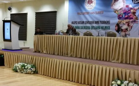 Van MAZLUMDER’den, Halepçe Katliamını Anma Programı