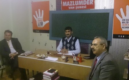 ABD ADANA KONSOLOSU MAZLUMDERİ ZİYARET ETTİ