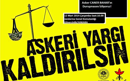 Asker Caner BAHAR'ın Duruşmasını İzliyoruz!