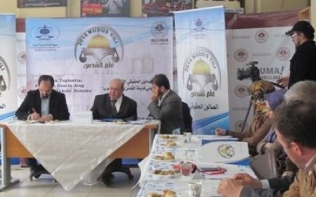 MAZLUMDER İstanbul ve UAHDER’in Düzenlediği Toplantıda  “Kudüs ve Kentin Arap Nüfusunun Hukuki Durumu” Konuşuldu