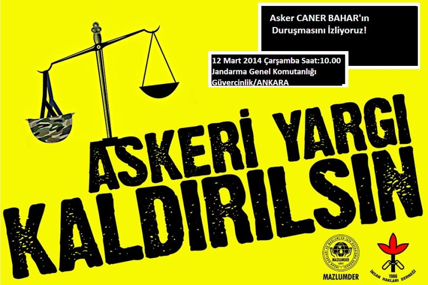 Asker Caner BAHAR'ın Duruşmasını İzliyoruz!