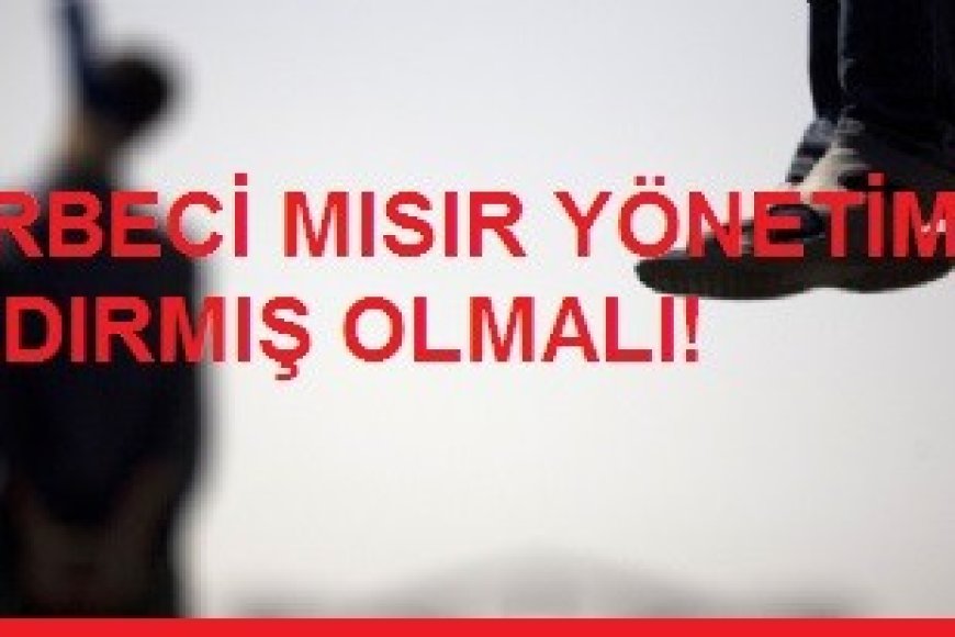 MAZLUMDER Genel Merkezi, Mısır'daki Yeni İdam Kararlarını Kınadı..