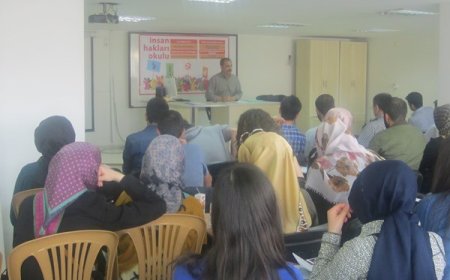 MAZLUMDER İNSAN HAKLARI OKULU AÇILDI