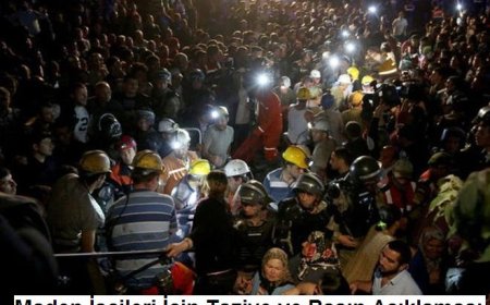 Soma Maden İşçileri İçin Taziye ve Basın Açıklaması