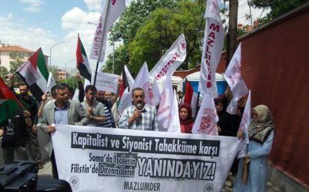 Nekbe eylemleri Ankara’da başladı: Mazlumder “Bölünmüş değil, birleşik Filistin devleti” dedi!