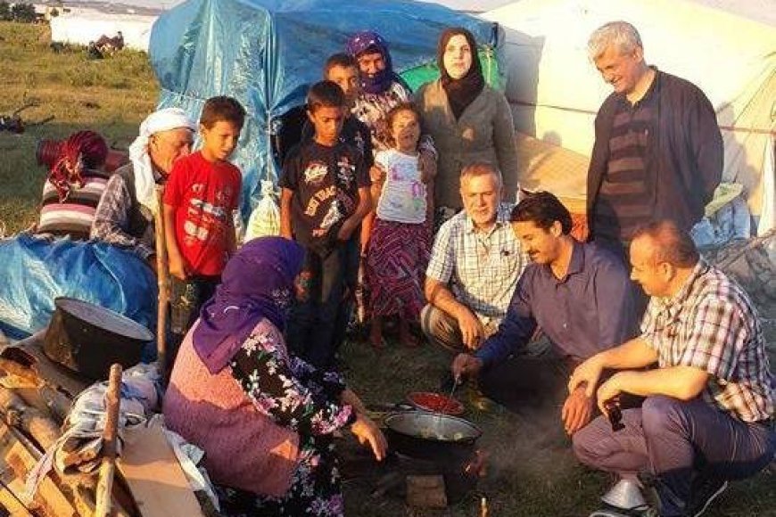 MAZLUMDER MEVSİMLİK TARIM EMEKÇİLERİNİ ZİYARET ETTİ