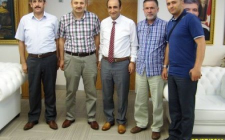 MAZLUMDER BURSA YILDIRIM BELEDİYE BAŞKANI’NI ZİYARET ETTİ