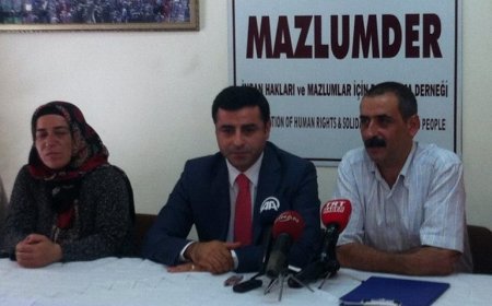 Cumhurbaşkanı Adaylarından Selahattin Demirtaş Mazlumder Genel Merkezi'ni Ziyaret Etti