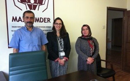 MAZLUMDER’e Avusturalya Büyükelçiliği Başkâtibinden Ziyaret