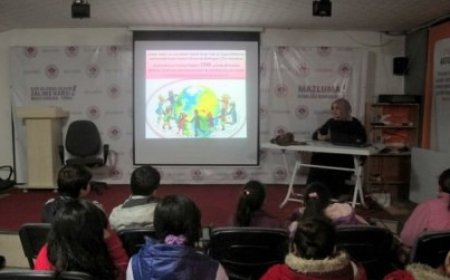 Ortaöğretim Öğrencileri Dünya İnsan Hakları Haftası’nda MAZLUMDER İstanbul’u Ziyaret Etti