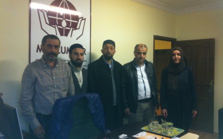 Ülker İşçilerinden Mazlumder’e Ziyaret