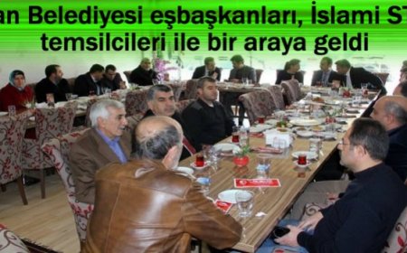 Büyükşehir Belediyesi Yöneticileri İslami STK'larla Buluştu