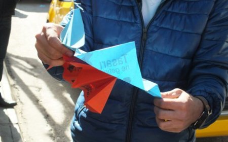 MAZLUMDER’den İç Güvenlik Paketi’ne Kağıt Uçaklı Eylem