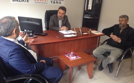 Ak Parti Konya Milletvekili aday adayı ve Çalışma Bakan yardımcısı Halil Etyemez Mazlumder Konya Şubesini ziyaret etti.