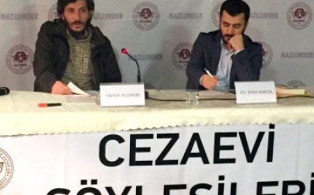 Yahya Yıldırım: “Öldüremedikleri mahpusları F tipi hücrelerde çıldırtmak istiyorlar.”