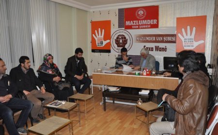 VAN MAZLUMDER’DE YENİ DÖNEM TOPLANTISI