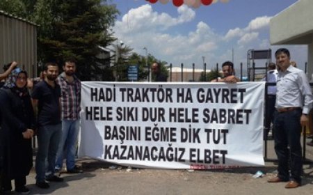 Bursa’dan Ankara’ya Metal İşçilerinin Direnişi Devam Ediyor: Türk Traktör İşçileri de İsyanda!