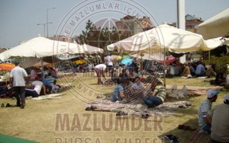 MAZLUMDER GENEL BAŞKANI METAL İŞÇİLERİNİ ZİYARET ETTİ