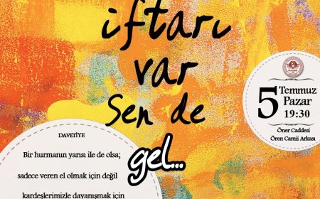 Ankara Siteler Bölgesi'nde Dayanışma İftarı (Davet)