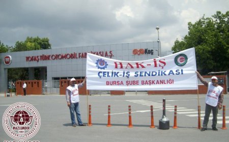 TOFAŞ’TA METAL EMEKÇİLERİ TEKRAR EYLEMDE
