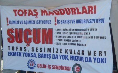 MAZLUMDER BURSA, TOFAŞ DİRENİŞ ÇADIRINI ZİYARET ETTİ