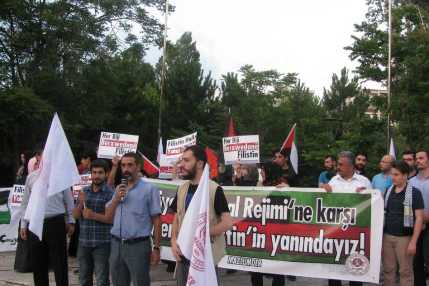 Dünya Kudüs Günü’nde Siyonist Elçilik Önündeydik