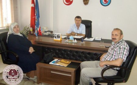 MAZLUMDER BURSA ŞUBESİ TÜRK-İŞ’İ ZİYARET ETTİ