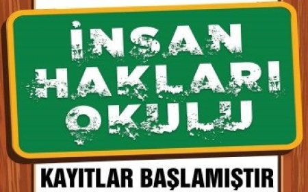 MAZLUMDER Diyarbekir Şubesi 6. İnsan Hakları Okulu Başlıyor!