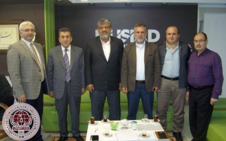 MAZLUMDER BURSA ŞUBESİ MÜSİAD’I ZİYARET ETTİ