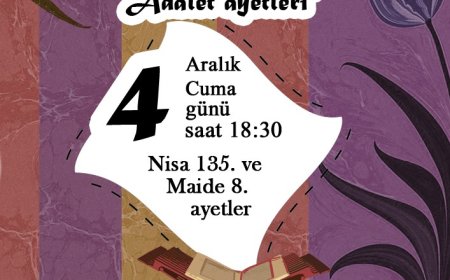 MAZLUMDER Ankara Şubesi Meal-Tefsir Okumaları Devam Ediyor!