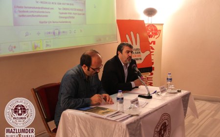 MAZLUMDER BURSA ŞUBE İNSAN HAKLARI OKULU İLK SEMİNERİ İLE BAŞLADI
