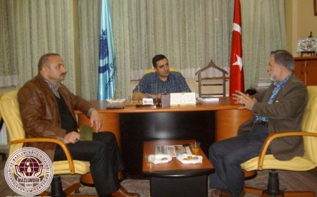 MAZLUMDER BURSA ŞUBE ANADOLU GENÇLİK DERNEĞİ’NE ZİYARETTE BULUNDU