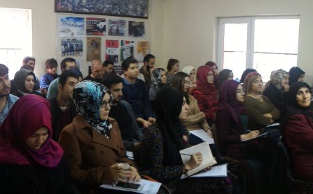 MAZLUMDER Ankara Şubesi İnsan Hakları Okulu ilk dersini gerçekleştirdi.