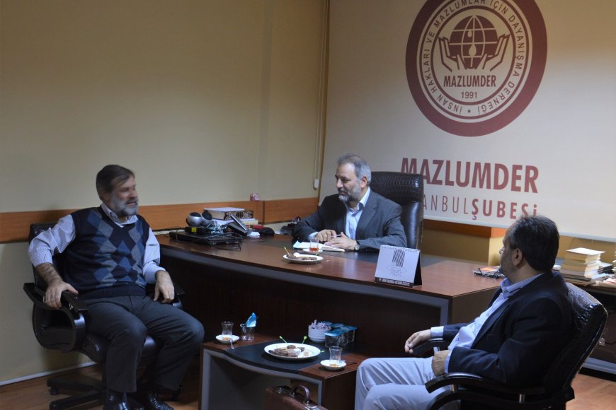 Hikmet Vakfı’ndan MAZLUMDER’e Ziyaret