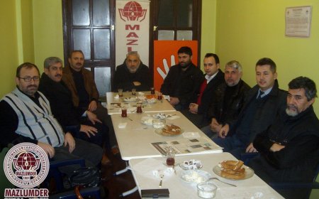 EDEB PLATFORMU MAZLUMDERE İADE-İ ZİYARETTE BULUNDU