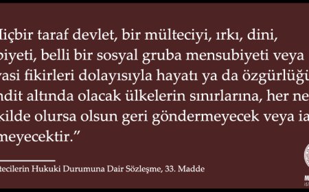 Özbek Mültecilere Yönelik Uygulamalar Kabul Edilemez