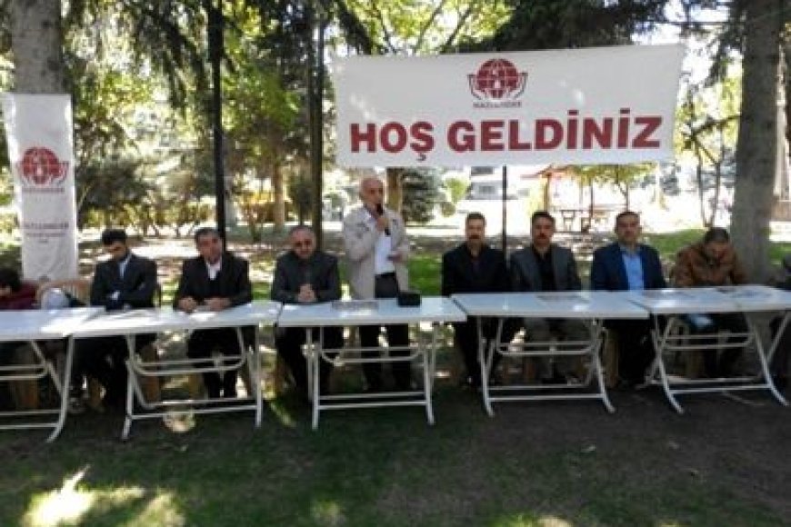 MAZLUMDER SURİYELİLERLE PİKNİKTE BULUŞTU