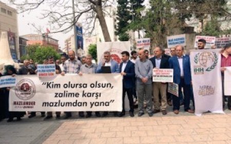 FİLİSTİN HALKININ YANINDAYIZ!