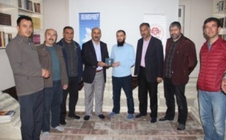 Eğitim Bir-sen'den Mazlumder Ağrı Şubesine Hayırlı Olsun Ziyareti