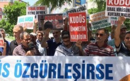 ÖZGÜR KUDÜS’E SELAM OLSUN