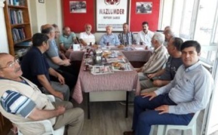 YAŞAR KARAYEL’DEN MAZLUMDER’E ZİYARET
