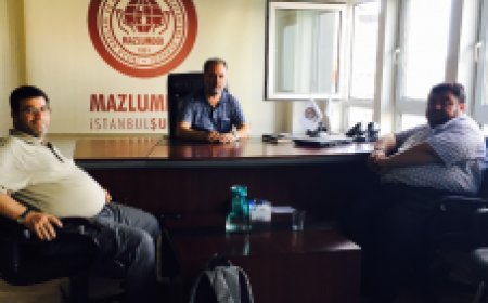 Doğu Türkistan Maarif Derneği ,MAZLUMDER e ziyaret